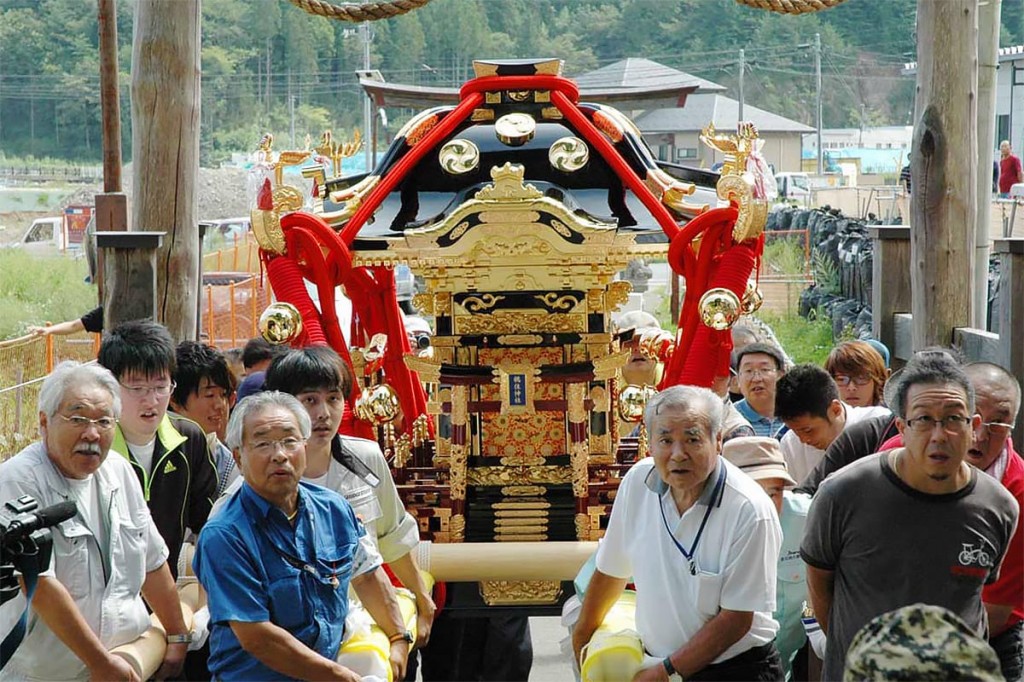 鵜住神社みこし 全国の支援で復活、26-27日祭典でお披露目〜地域住民