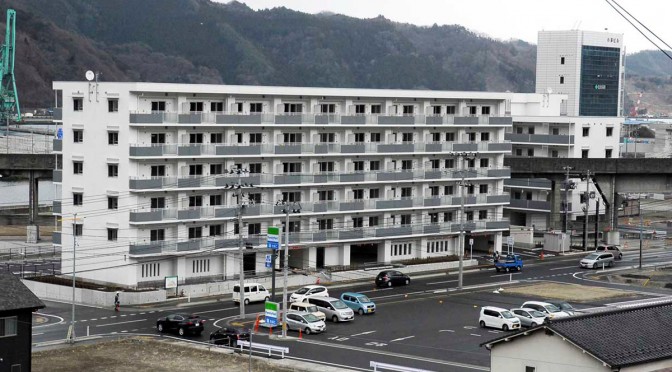 ４月から入居が始まる予定の「県営松原アパート」