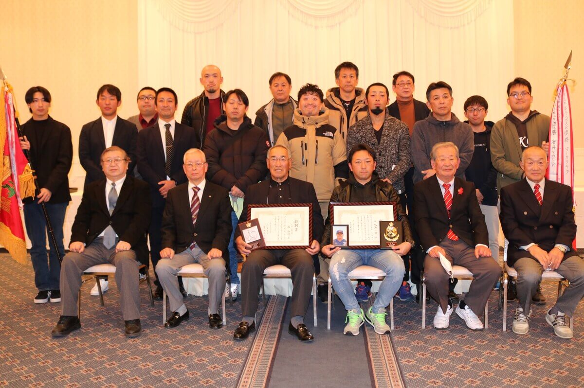 釜石市野球協会 ２０２１年度表彰式＝４日