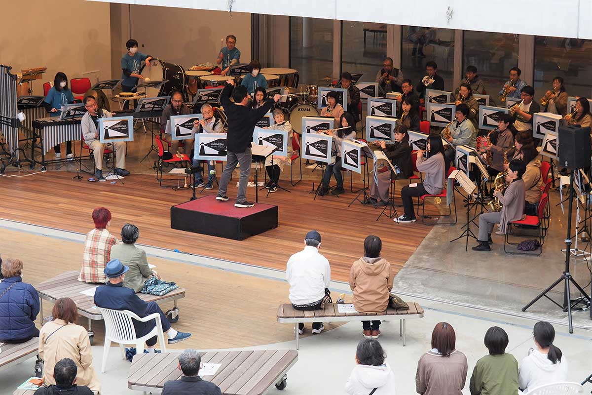 音楽ファンを魅了した釜石市民吹奏楽団のスプリングコンサート