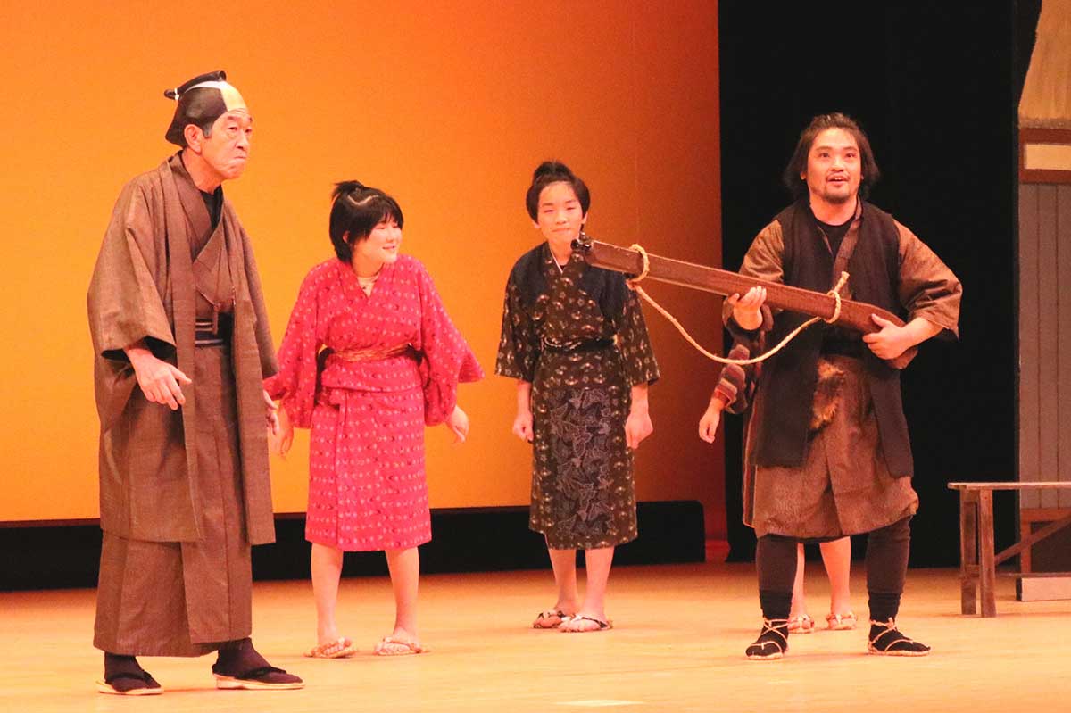 物語は江戸時代中期の栗林村を舞台にしたフィクション