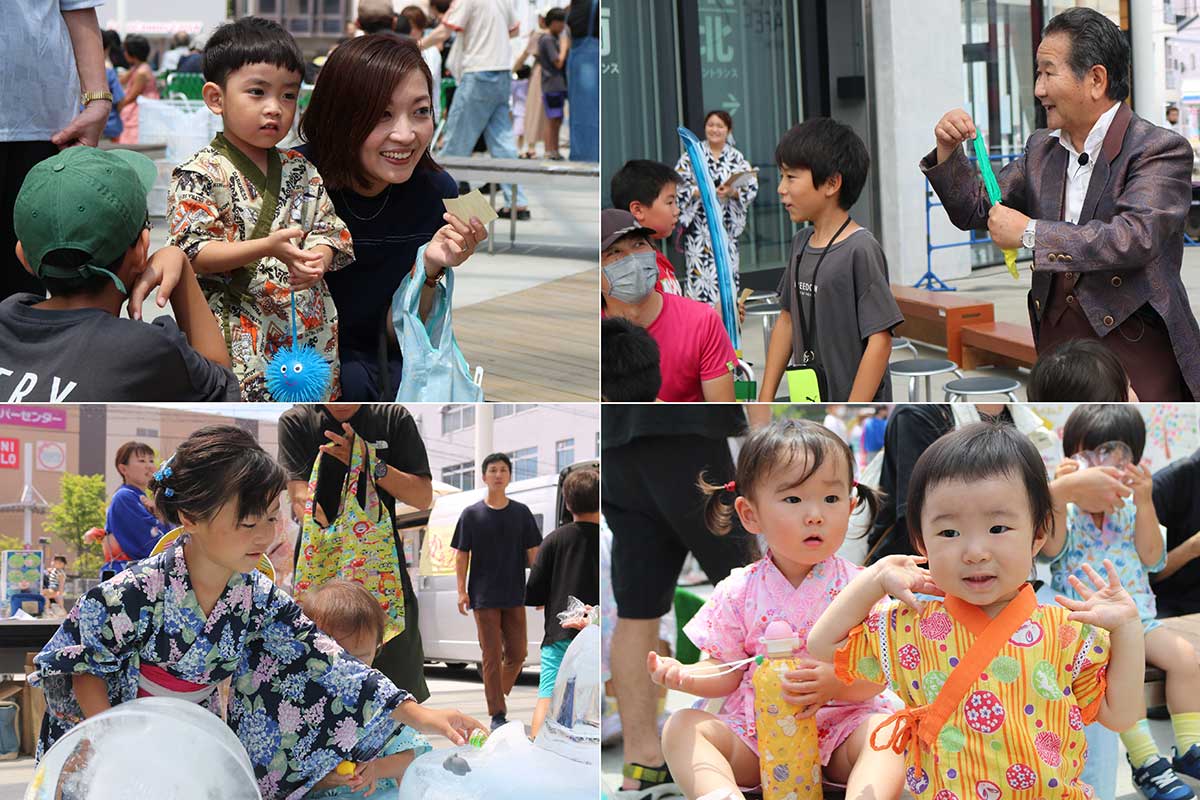 親子で楽しい時間を満喫。夏の思い出の1ページに…　