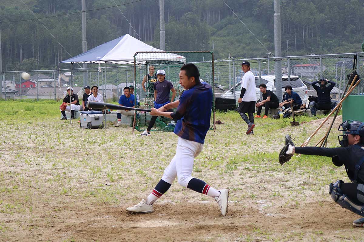 8月14日恒例！ 68回目を迎えた水野旗争奪お盆野球大会