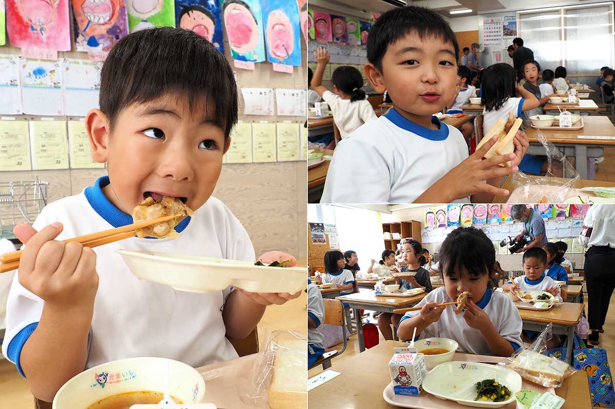 パクっと頬張ったり、パンで挟んだり、食べ方はいろいろ