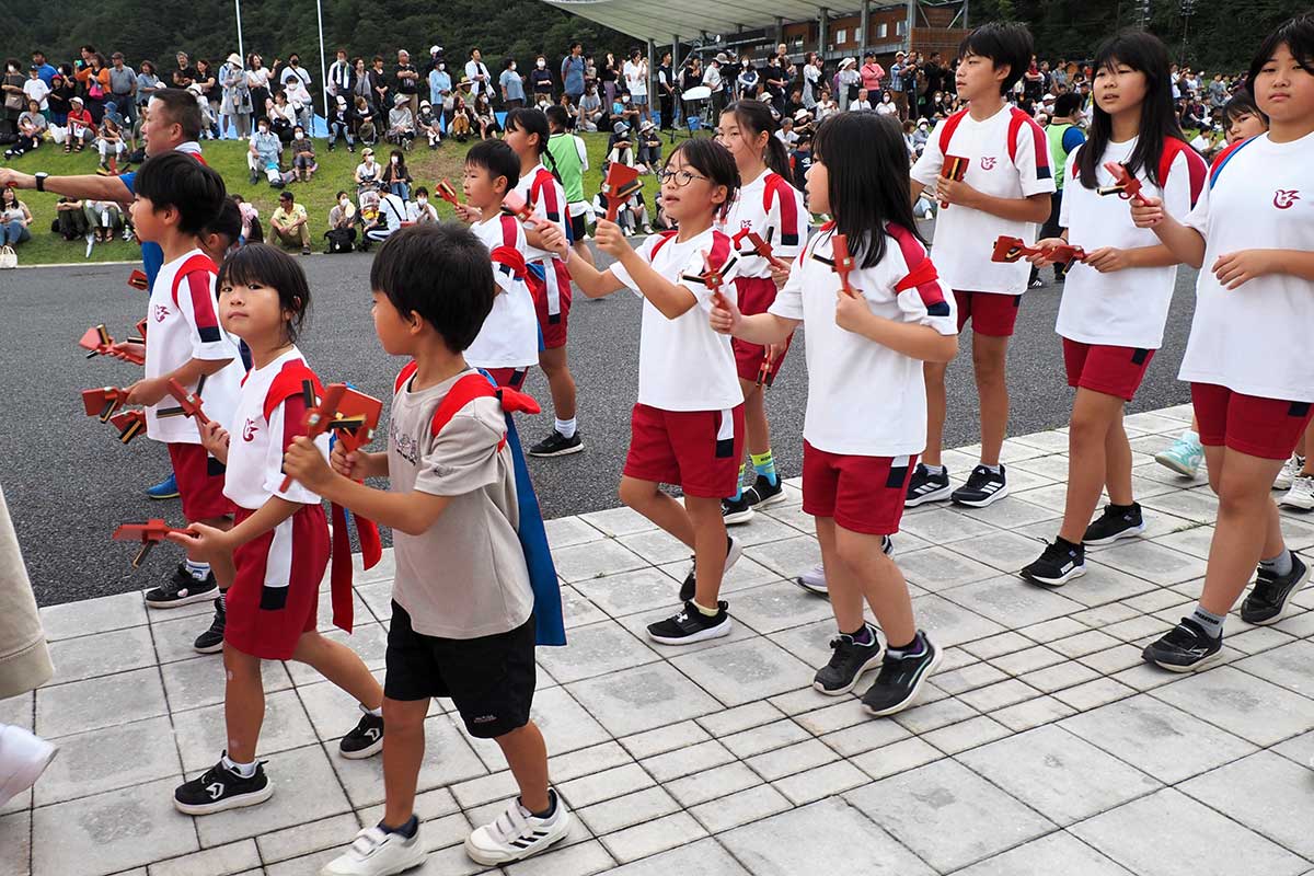 お久しぶりのよいさ参加となった「釜石小学校PTA」