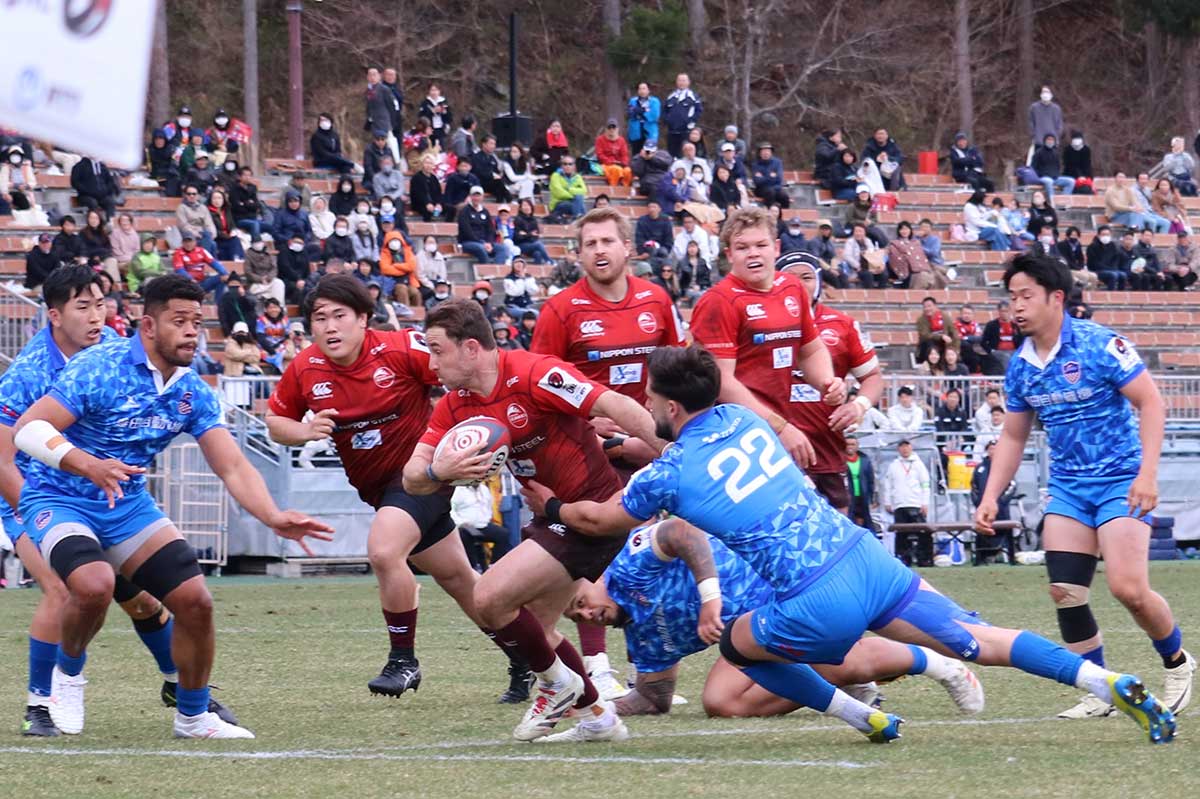 リーグワン2部第11節　日本製鉄釜石シーウェイブス－豊田自動織機シャトルズ愛知＝12日、釜石鵜住居復興スタジアム