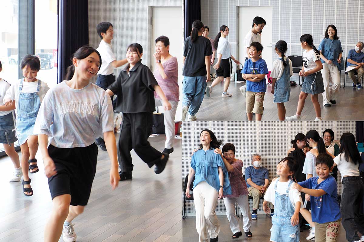 信頼関係や一体感を高めるゲームでウオーミングアップ