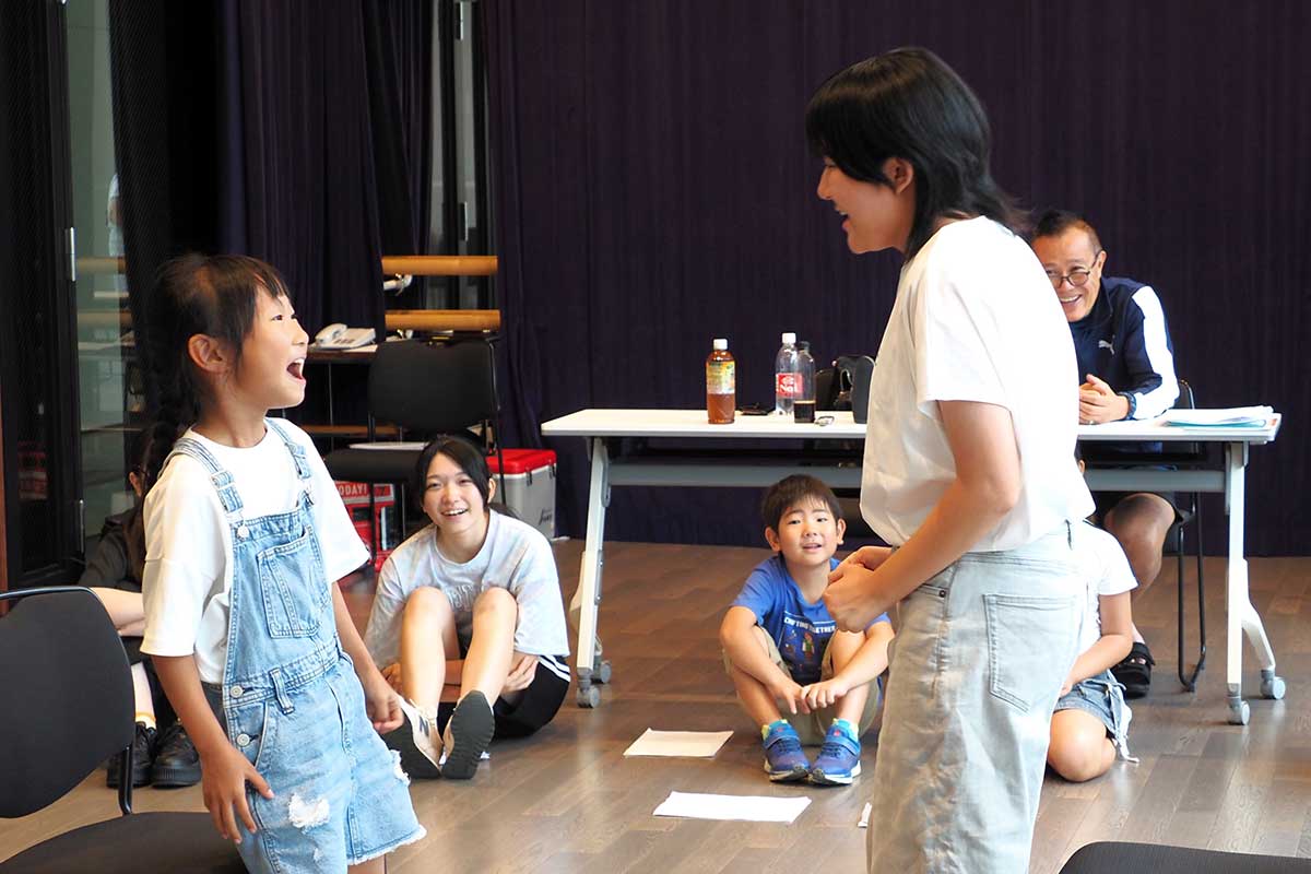 感情を込めた言葉のキャッチボールを体感する生徒