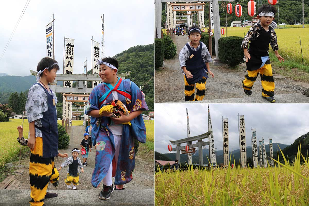 祭りを通して地域の素晴らしさを実感。子どもたちの健やかな成長にもつながっている