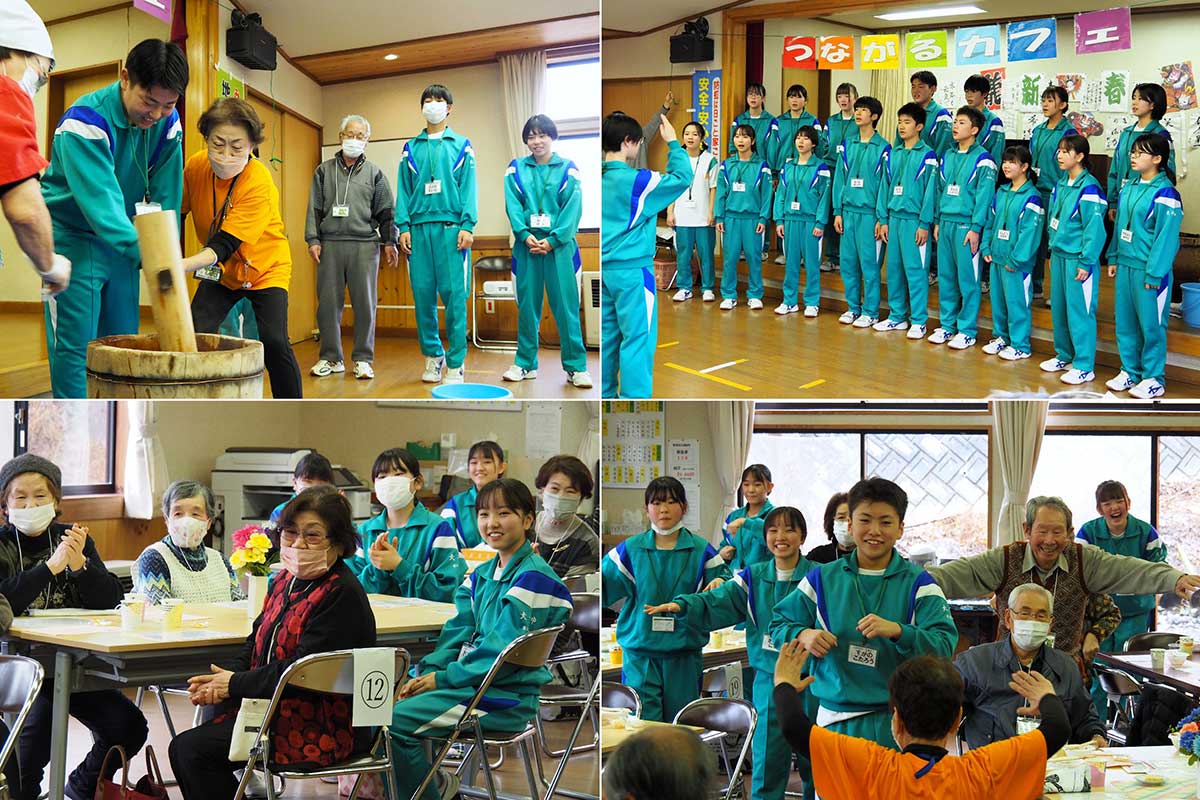 1年生の時は招待者としてカフェに参加=2024年1月22日