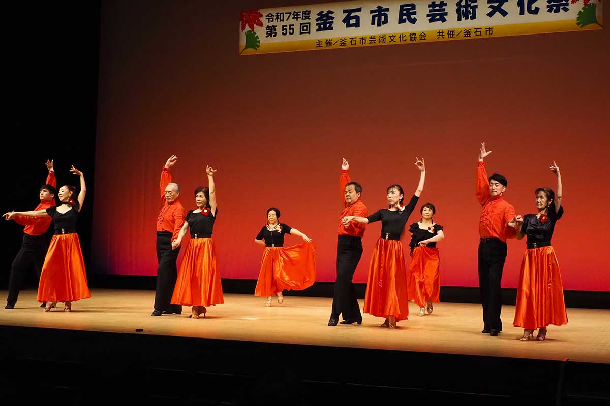 華麗なダンスで魅せたプリンセス釜石