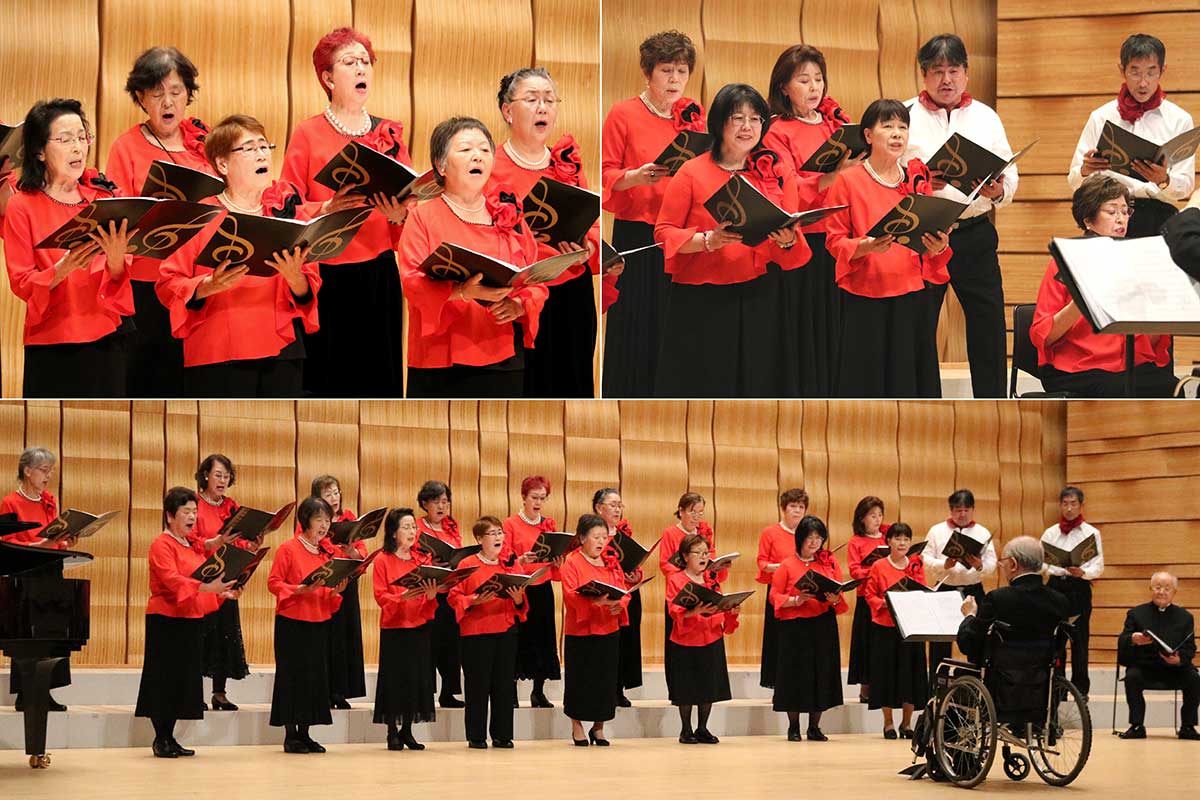震災の翌年から活動する「鵜住居歌う会」。多くの支援を力に活動を継続する