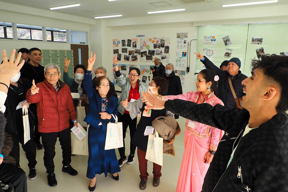 多言語じゃんけん大会で盛り上がる「釜国祭」