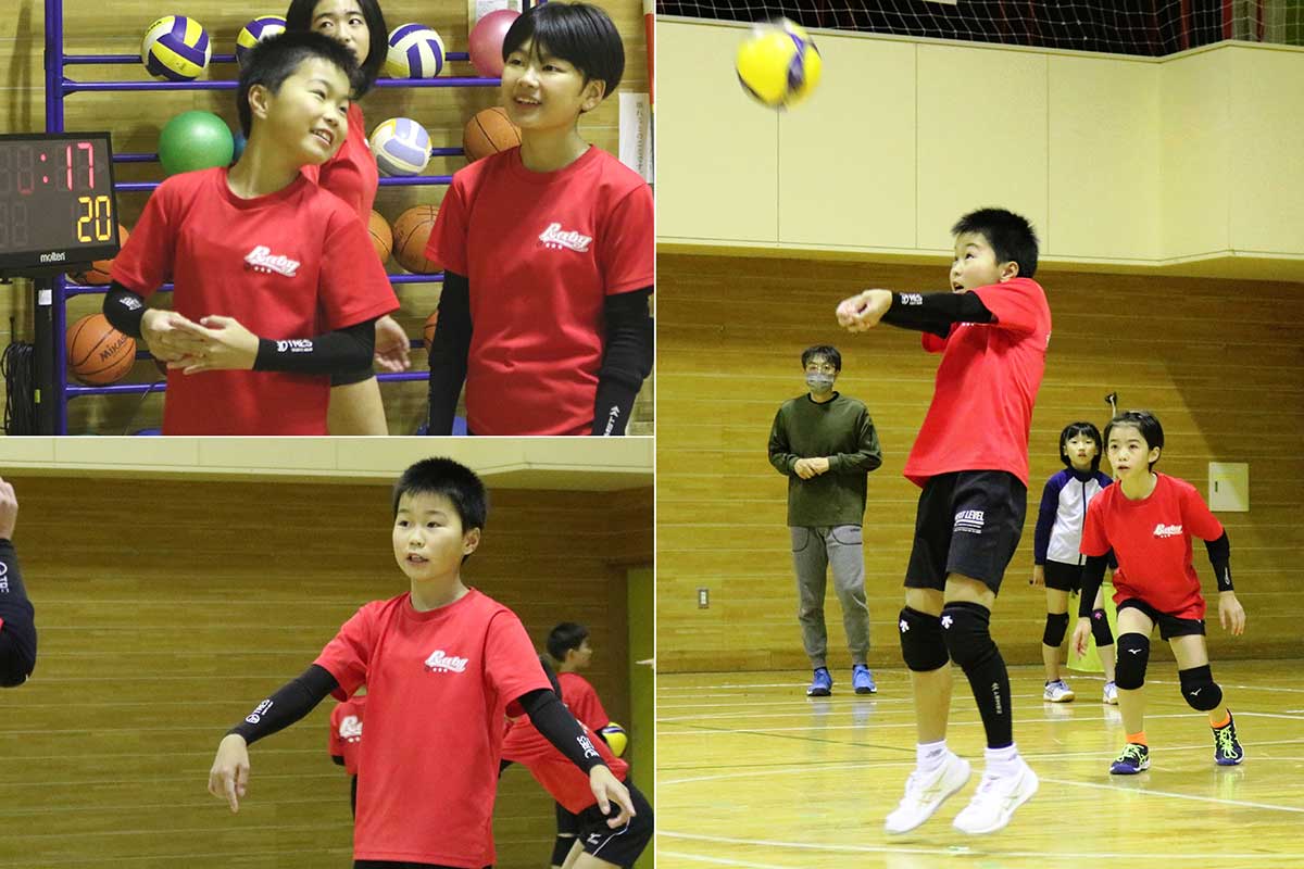 メンバーに声がけしながらチームを盛り上げる主将の金野歩海さん。試合中に足りなかった笑顔と元気を増やそうと、この1年頑張ってきた