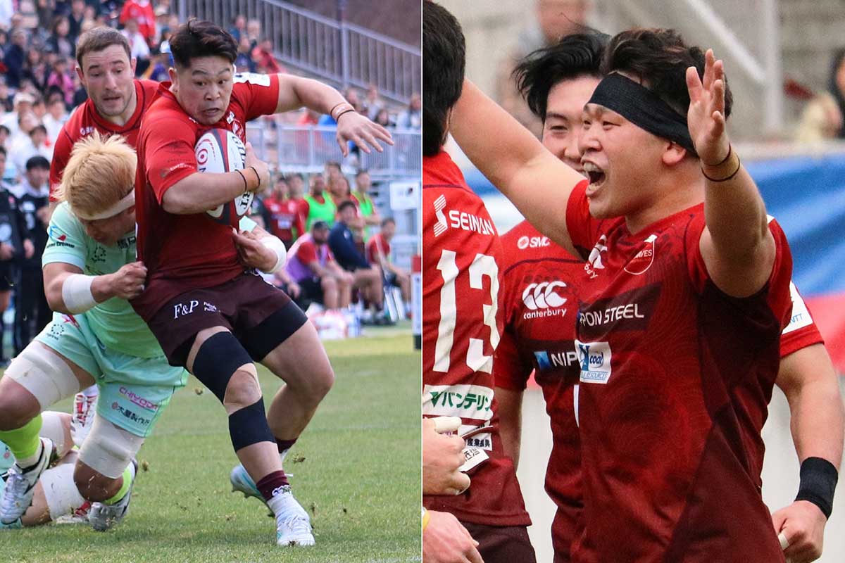 チームを率いる河野良太主将。今季リーグ戦初勝利を仲間とともに喜び合った