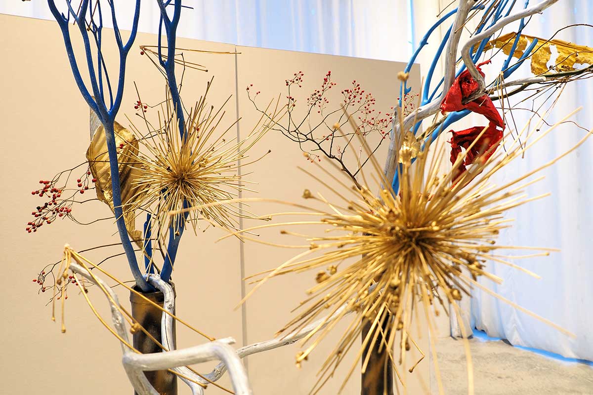 「大切な人を忘れない」との思いも込めた作品「銀河」