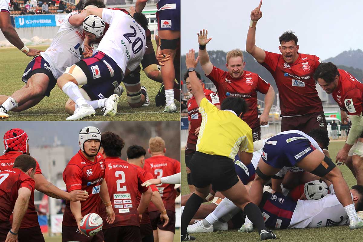 後半3分、フランカー髙橋泰地のトライ。急きょのメンバー変更でスタメン出場。試合後、「自分たちの準備したことがしっかり出せた」と喜びを表した