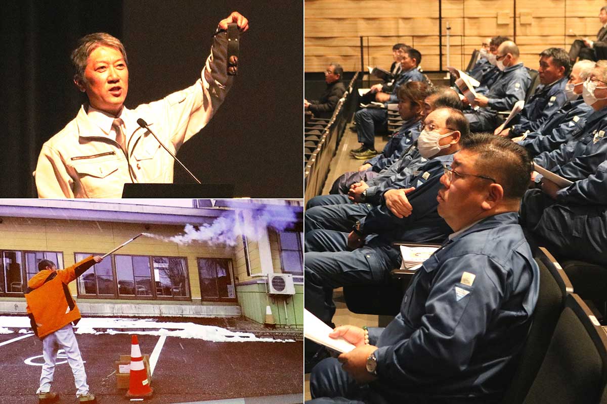 クマ鈴や追い払い用花火(大きな音と火薬臭が出るもの)なども紹介