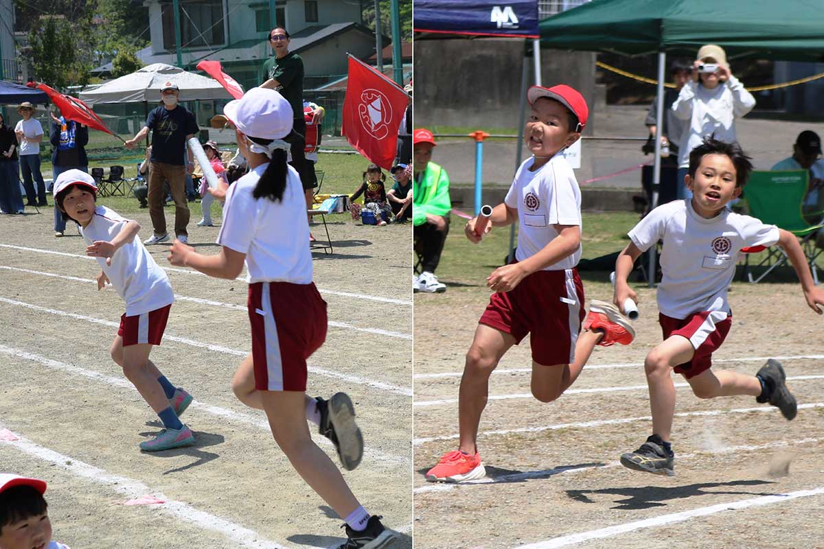 リレーは最後まで接戦。果たして勝敗の行方は？
