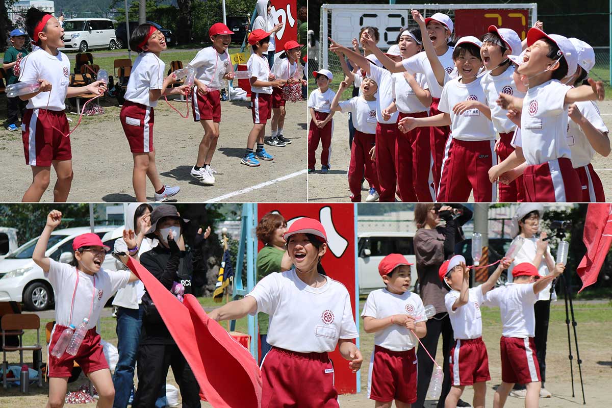 輝く笑顔が見られた白山小運動会。思い出は一人一人の脳裏に刻まれる