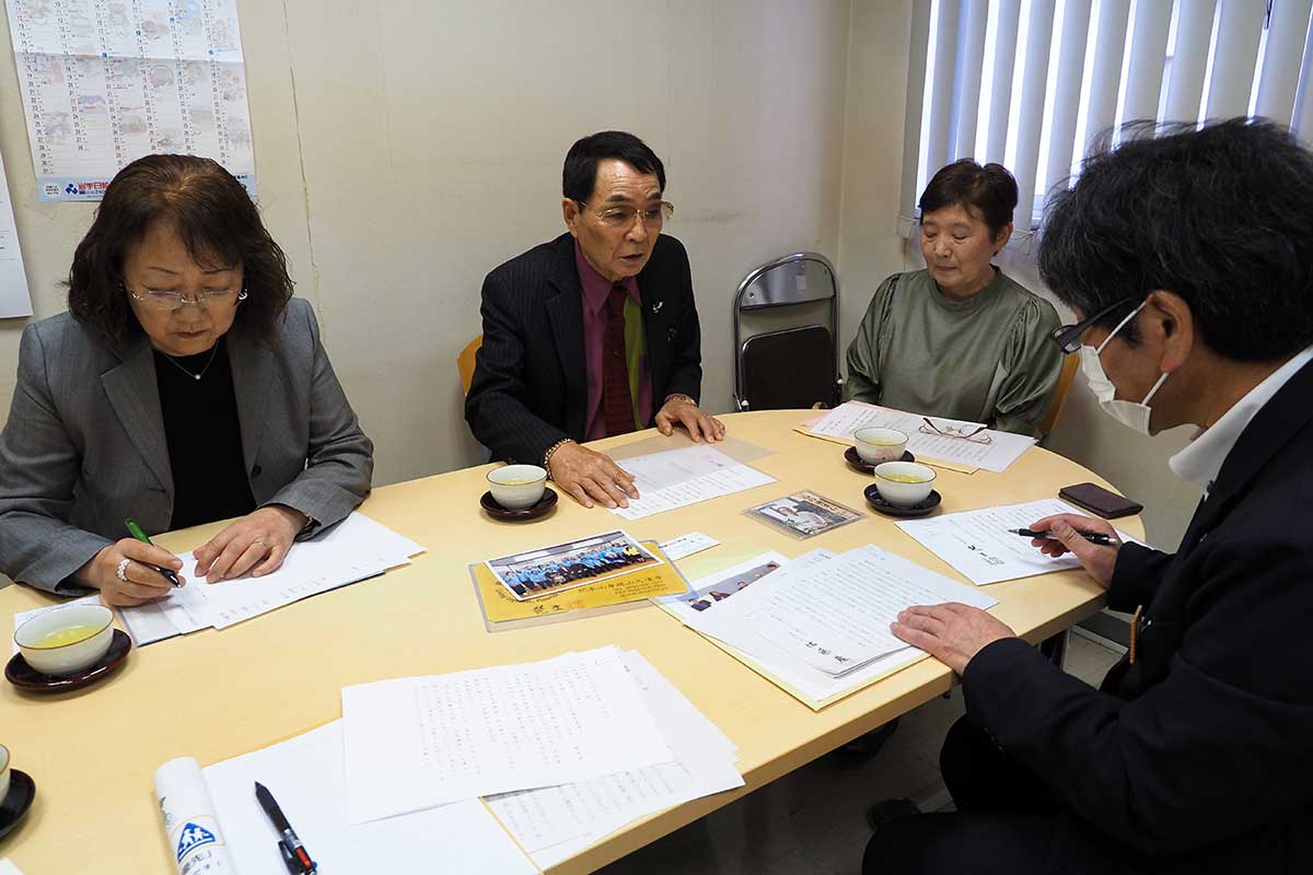 釜石でできる取り組みについて市関係者と意見を交わした