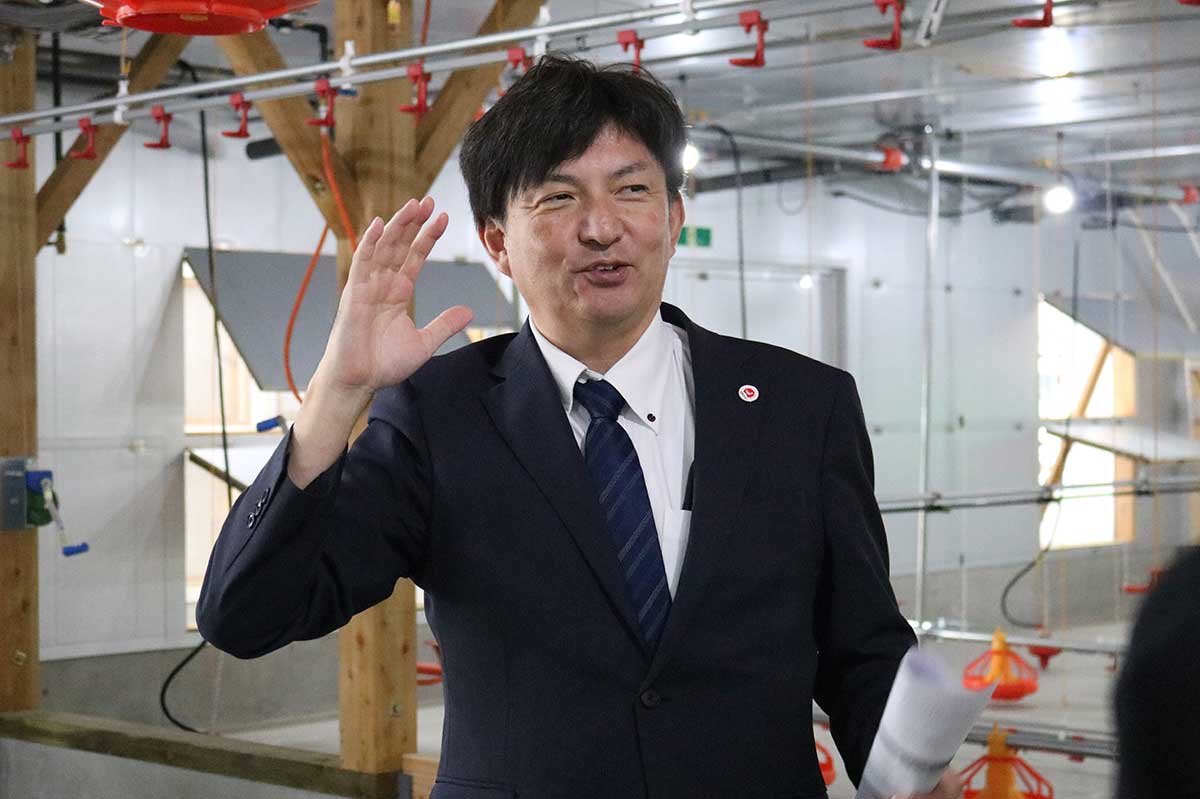 「目指すは岩手の鶏肉生産日本一」。オヤマの小山雅也代表取締役社長