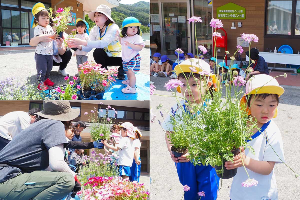 どれにしようかな！たくさんの花苗から植えたいものをチョイス
