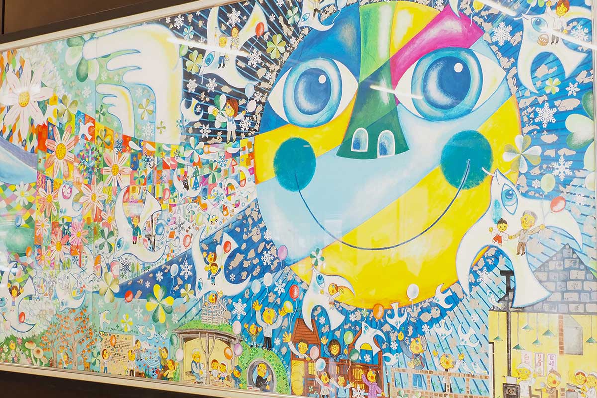 人々の営みを感じさせる情景が生き生きと描かれている