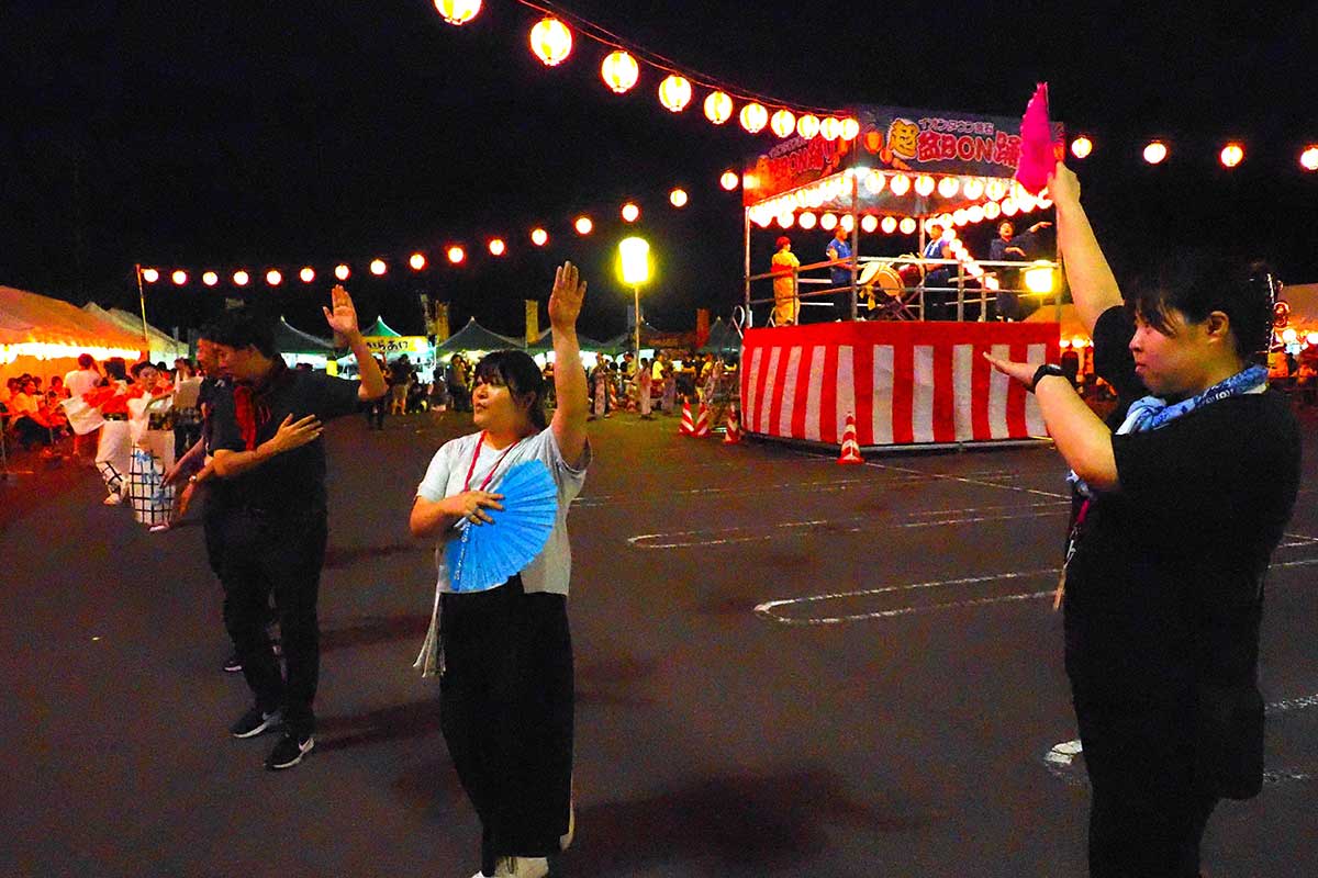 イオンタウン釜石の「超!盆BON踊り」